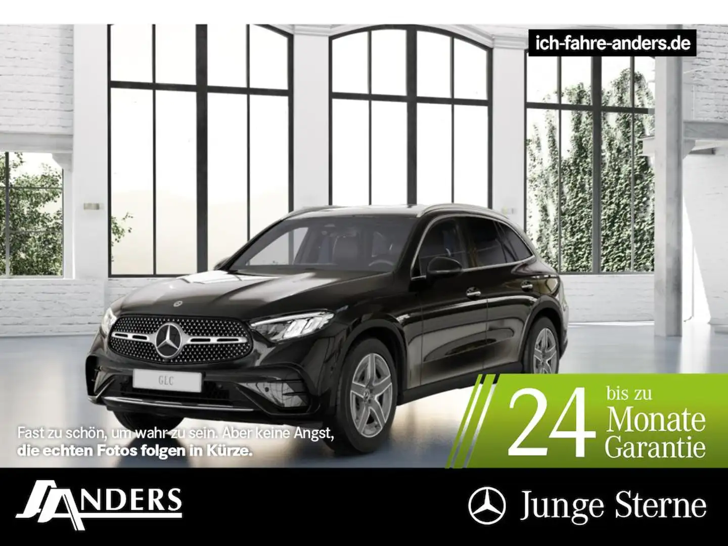 Mercedes-Benz GLC 300 d 4M AMG AdvPLus+MBUX+LED+Kam+Memo+Key Schwarz - 1