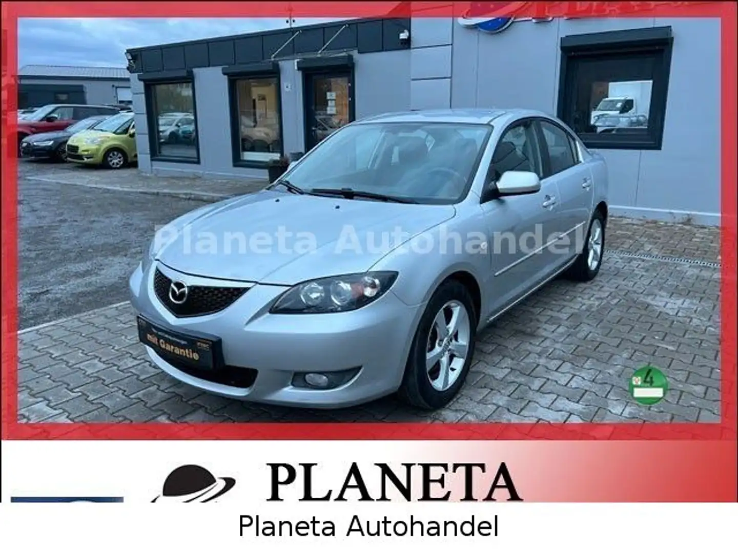 Mazda 3 Lim. 1.6 Active*1.HAND*KLIMATRONIC*HU/AU NEU* Argent - 1