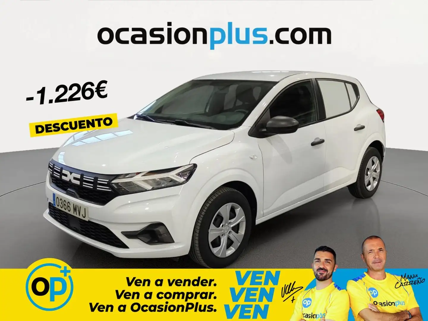 Dacia Sandero ECO-G Essential 74kW Blanco - 1