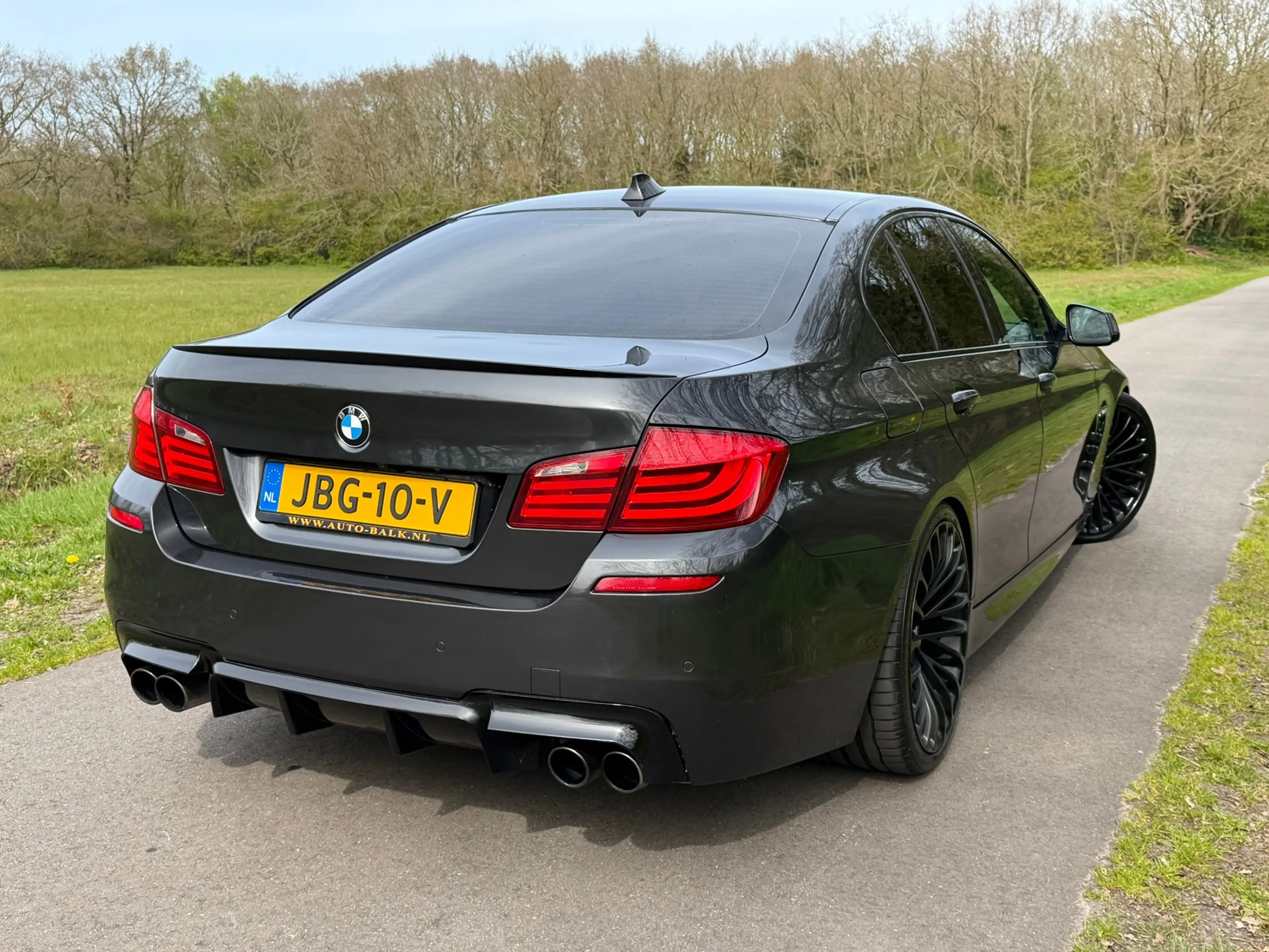 BMW 550 5-serie 550i Executive | 500PK | Eisenmann Uitlaat — photo 3
