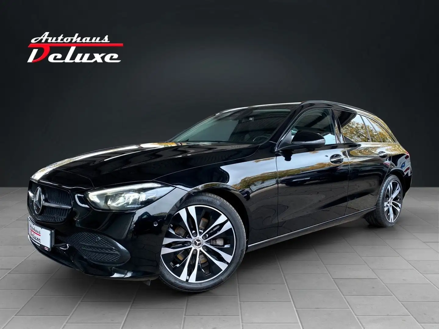 Mercedes-Benz C 200 d T AVANTGARDE NAVI-KAMERA-LED-HUD Noir - 1