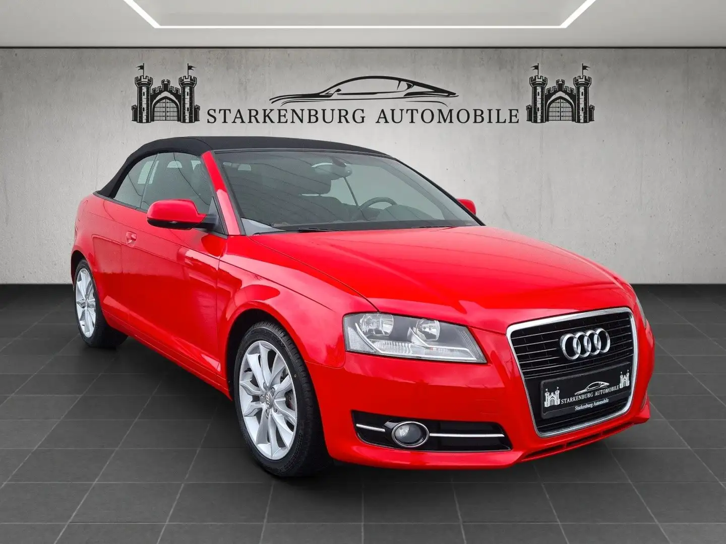 Audi A3 Cabriolet Ambition/1 Hand/ Tempomat/Sport Rot - 1