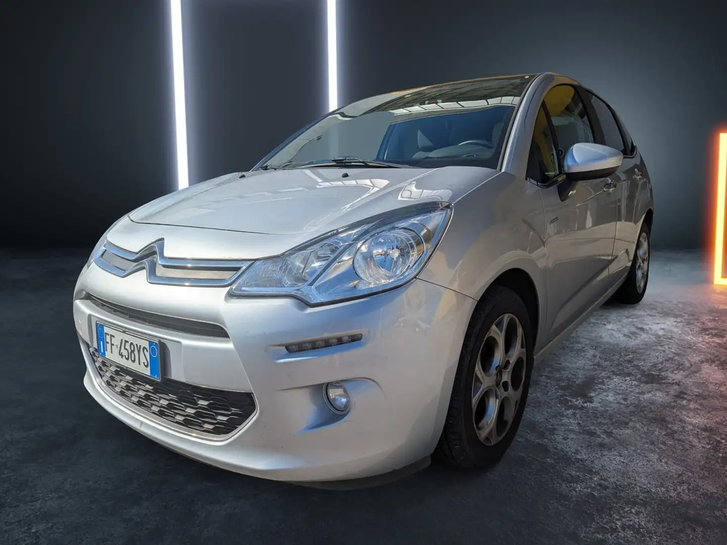 Citroen C3 1.6 BLUEHDI 75 CV  MONNA LISA ''NEOPATENTATI'' Argent - 1