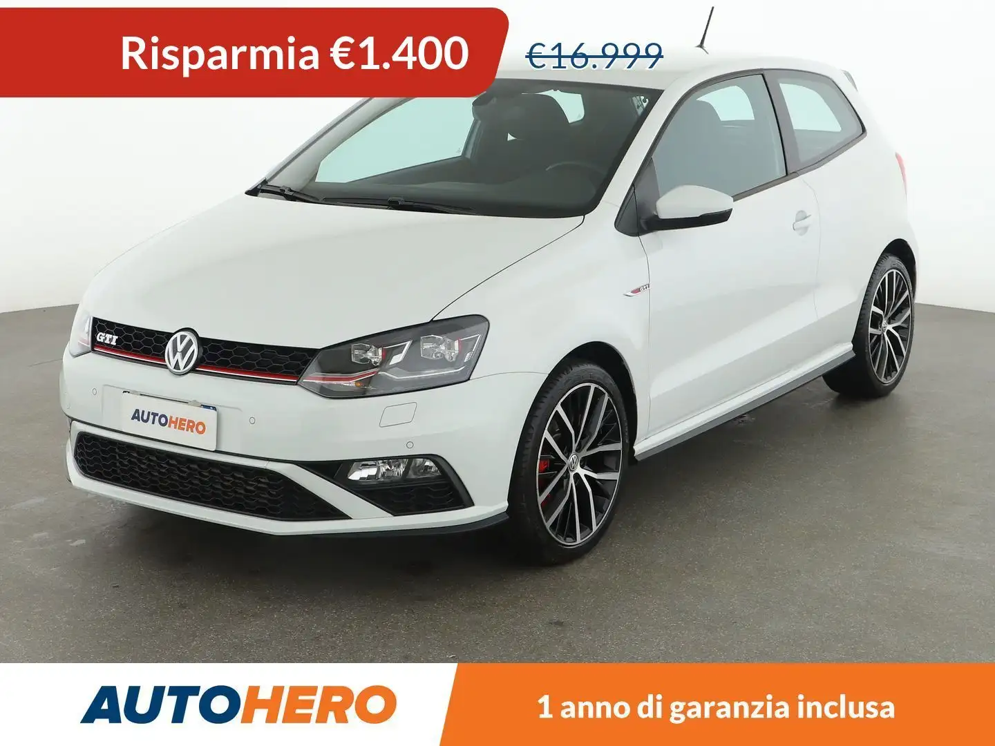 Volkswagen Polo 1.8 TSI GTI  DSG Bianco - 1