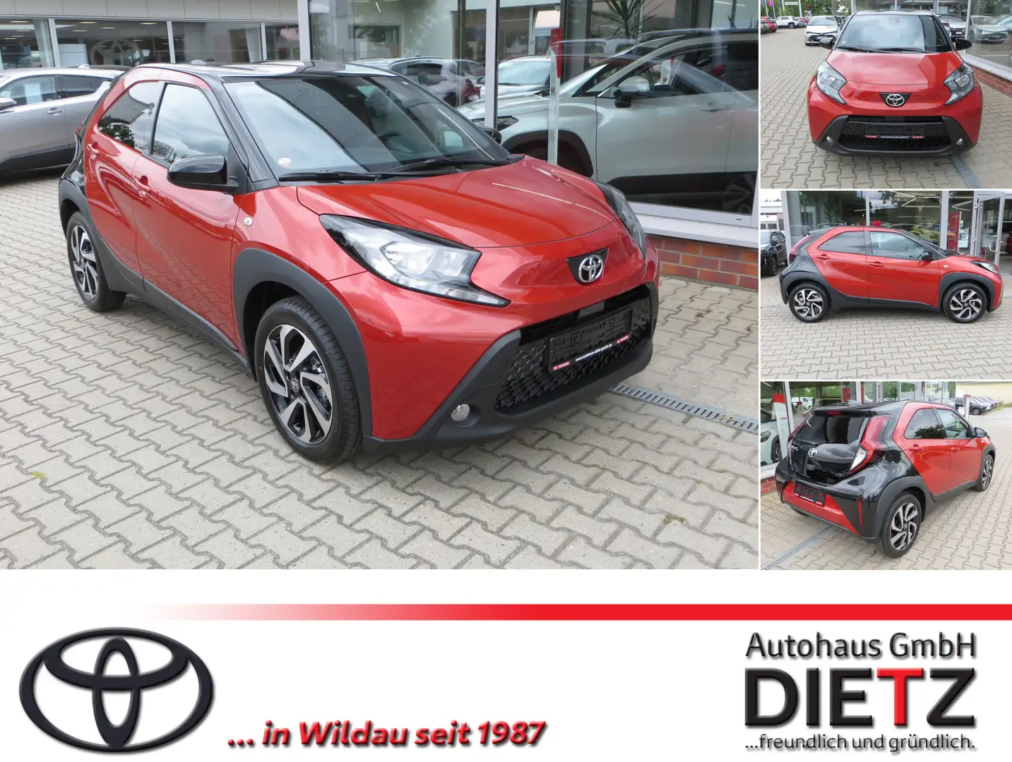 Toyota Aygo X 1.0 VVT-i Teamplayer (EURO 6e) 1.0 VVT-i EU6e Team Rood - 1