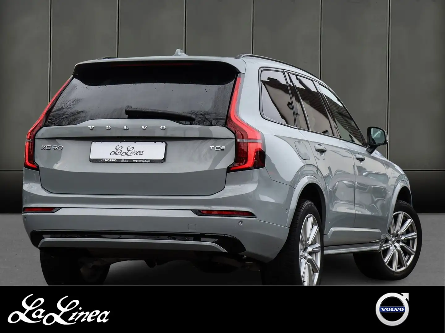 Volvo XC90 T8 Ultra Dark Recharge Plug-In Hybrid AWD Geart... Gris - 2