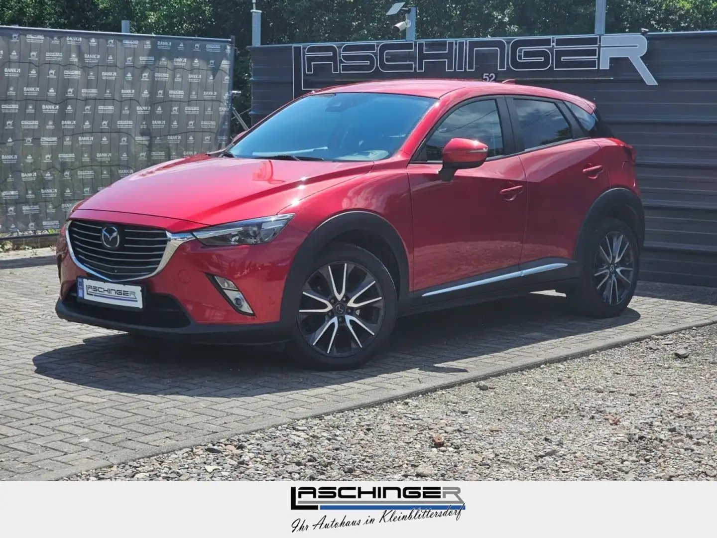 Mazda CX-3 Sports-Line AWD 2.0 LED LEDER KAM ACC HUD Rood - 1