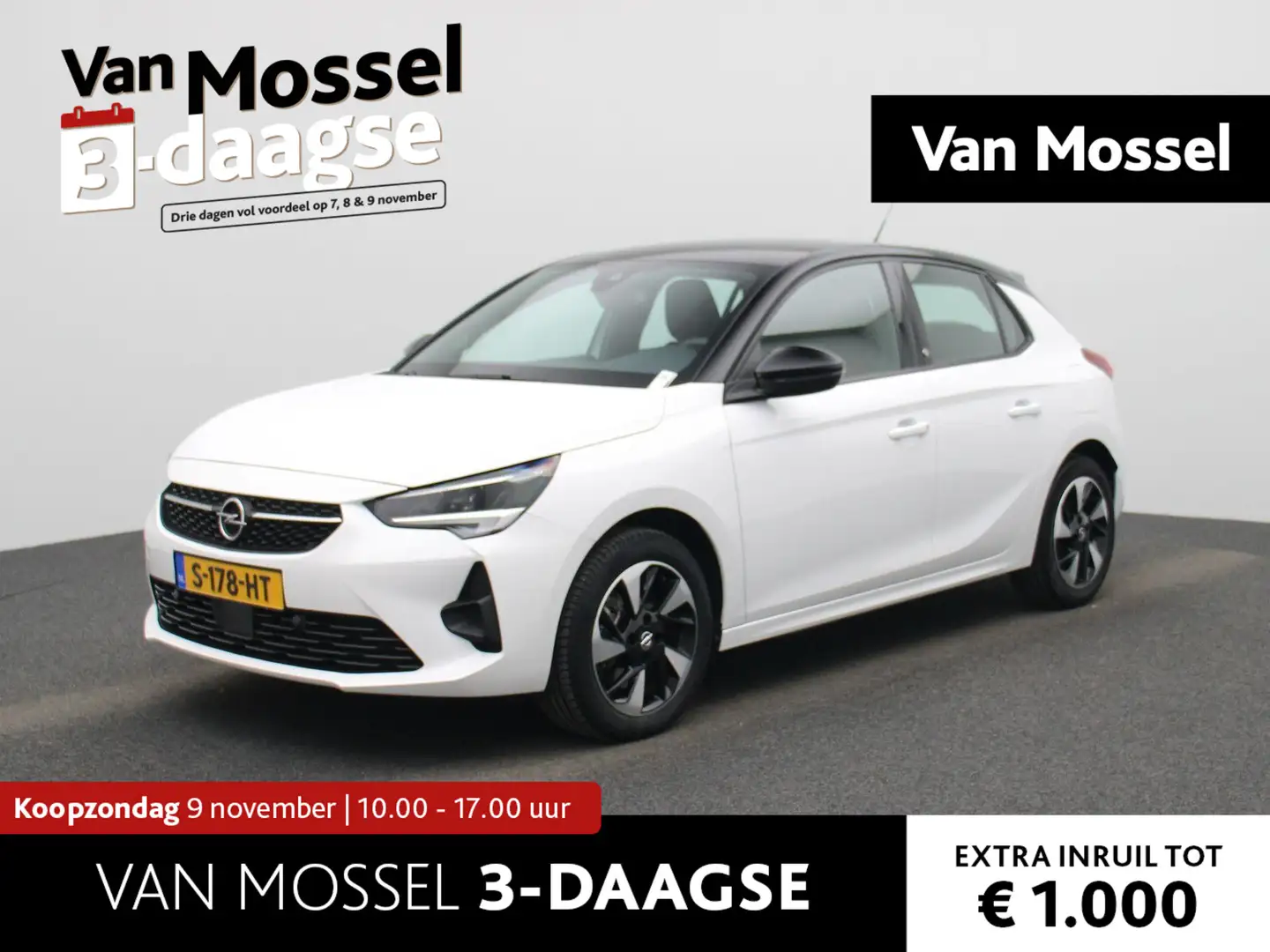 Opel Corsa-e GS-Line 50 kWh | Navi | LMV | Apple CarPlay/Androi Blanc - 1