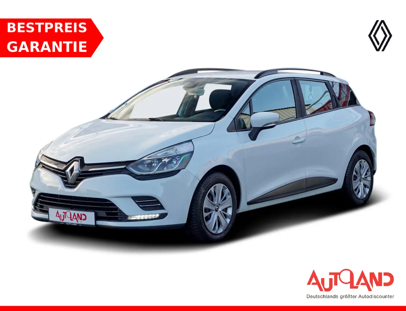Renault Clio IV Grandtour 1.5 dCi Business Navi Tempomat Weiß - 1