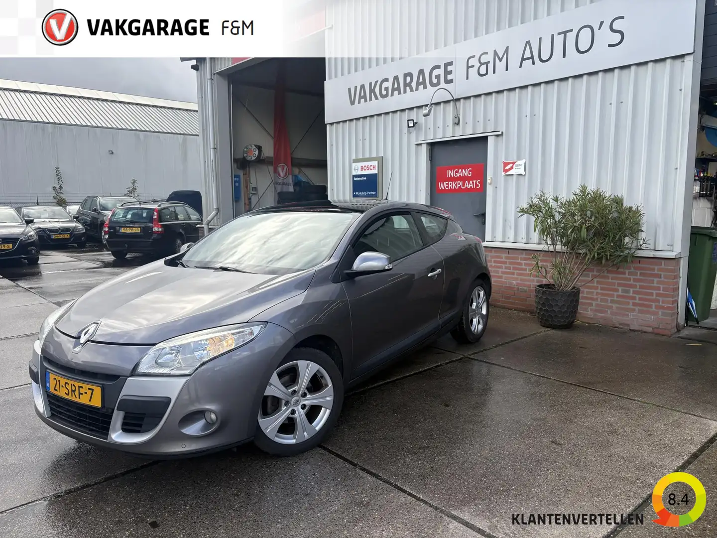 Renault Megane Coupé 1.6 Dynamique E85 Gris - 1