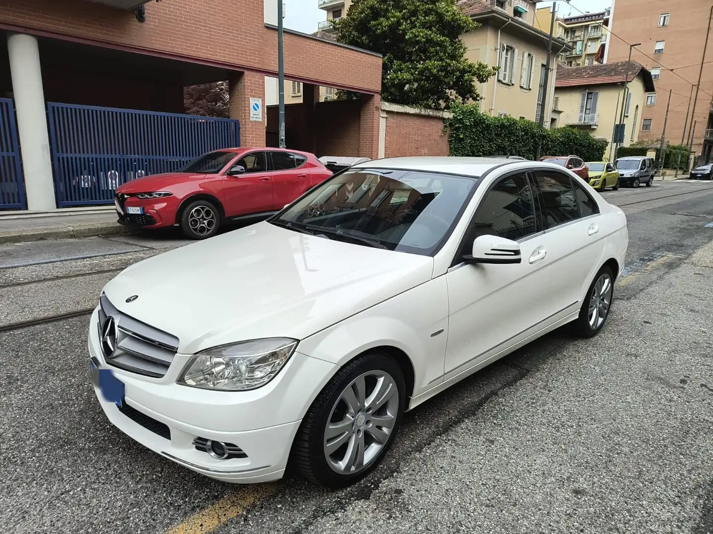 Mercedes-Benz C 200 kompressor Avantgarde cambio automatico Bianco - 2
