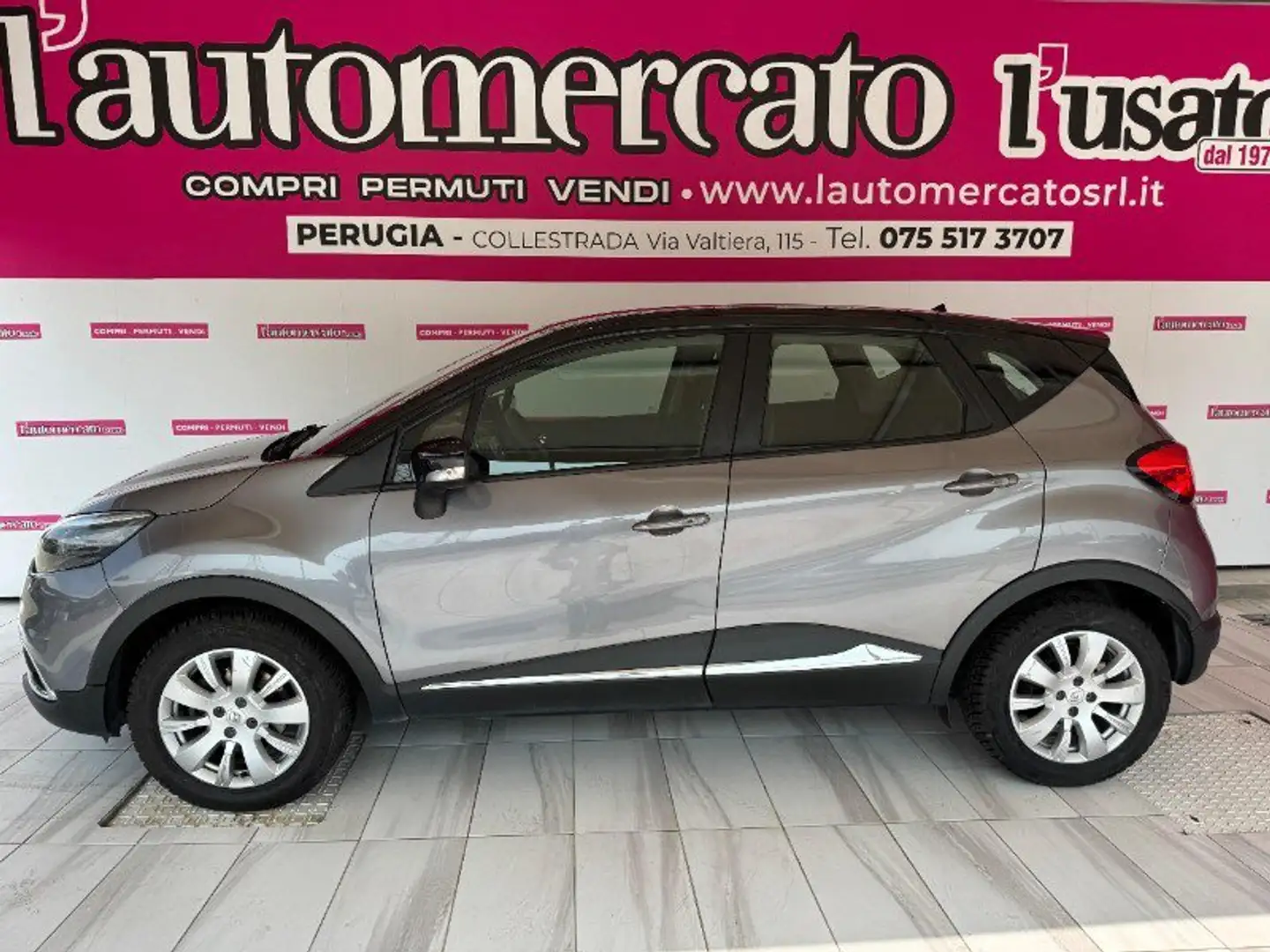 Renault Captur Captur 1.5 dCi 8V 90 CV Start&Stop Live Gris - 2