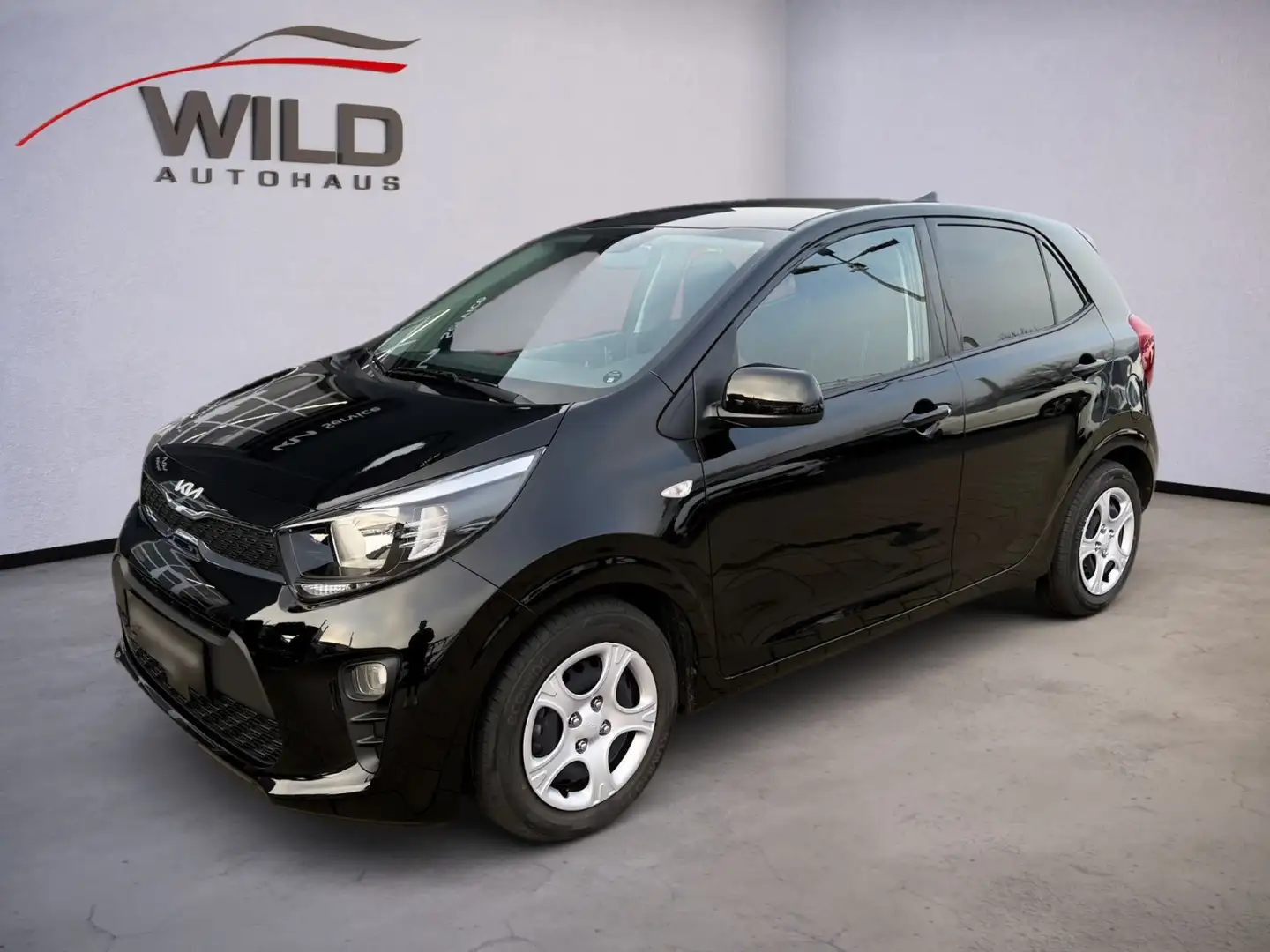 Kia Picanto 1.2 Vision SHZ Klima PDC Schwarz - 2