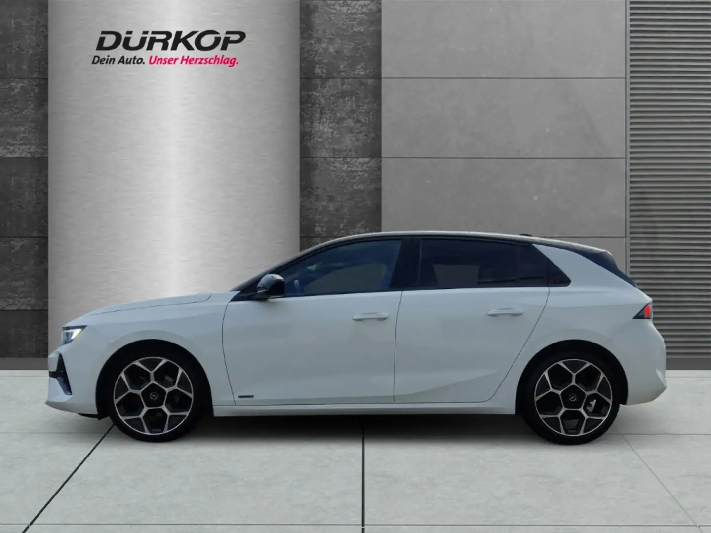 Opel Astra L Turbo Ultimate,Navi,PDC,LHZ,LED,HEAD-UP-Display, Blanco - 2