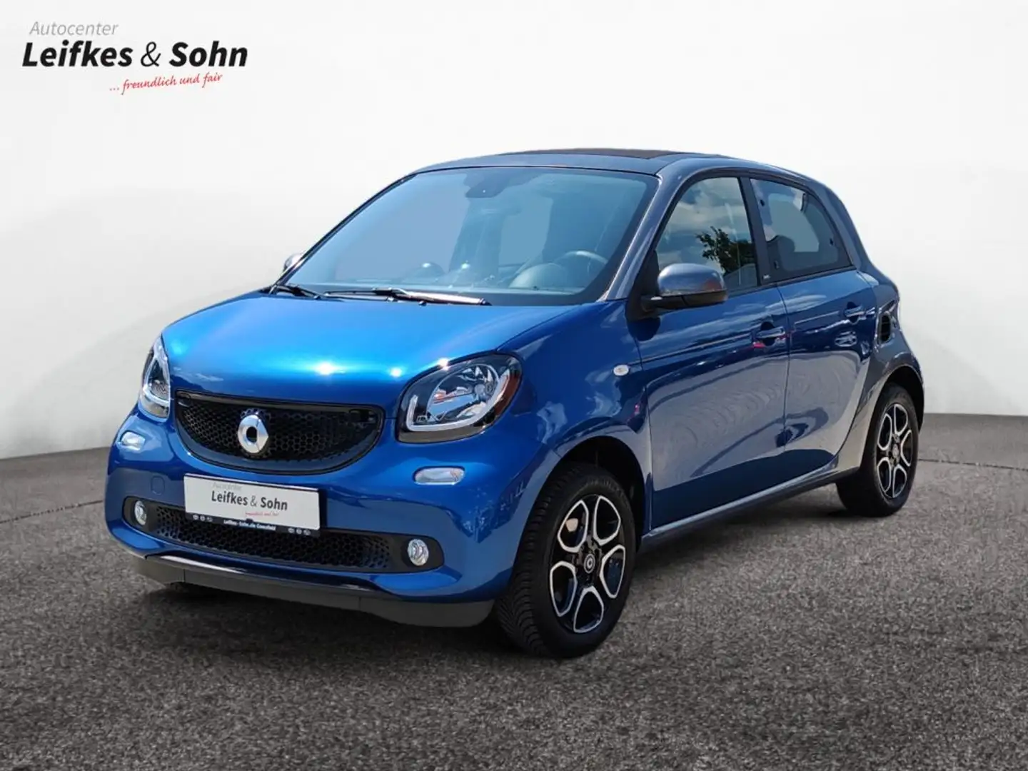smart forFour twinamic passion Blau - 1