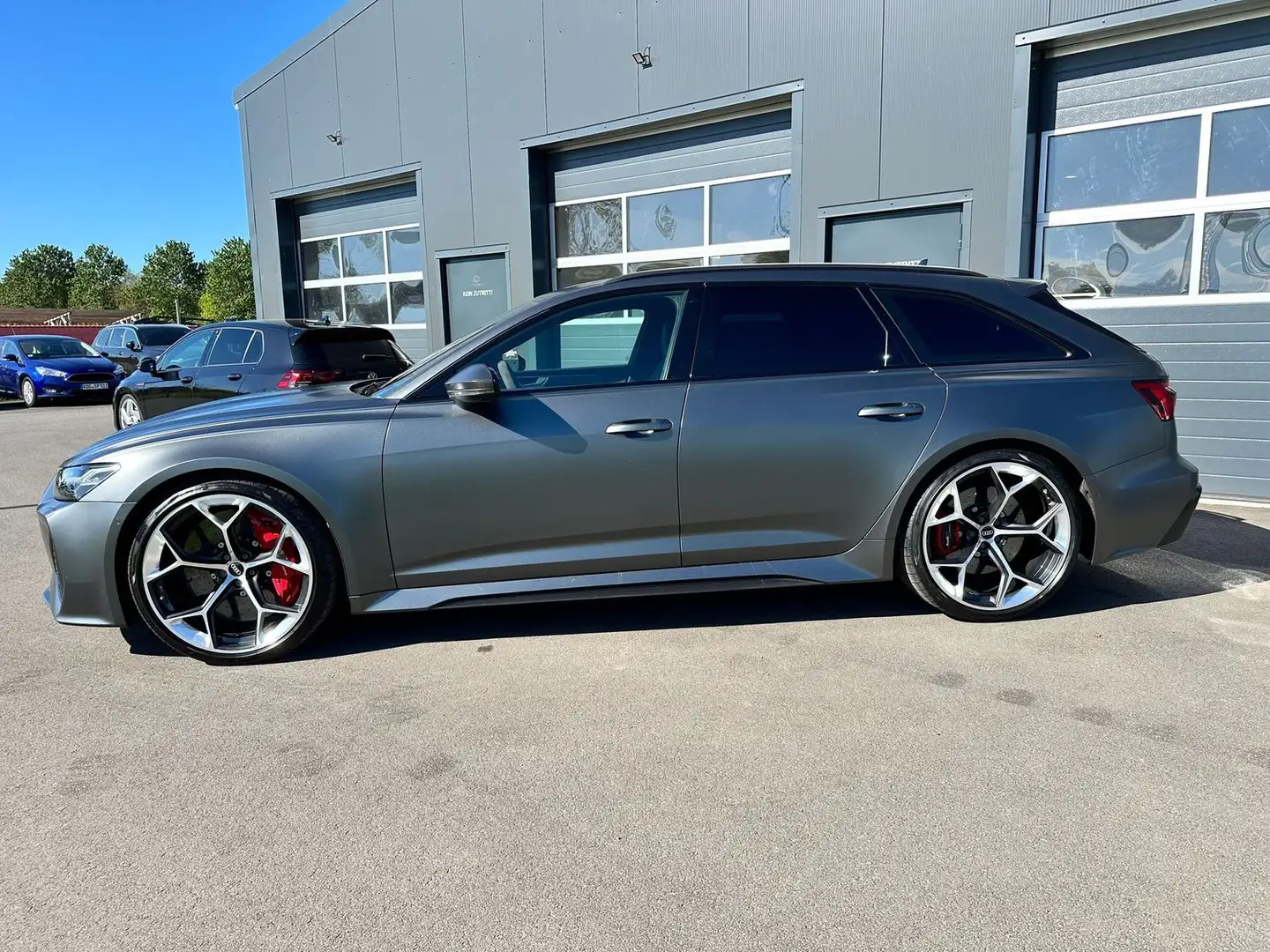 Audi RS6 PERFORMANCE 4.0 TFSI quattro MATT ALCANTARA B&O AC Grijs - 2