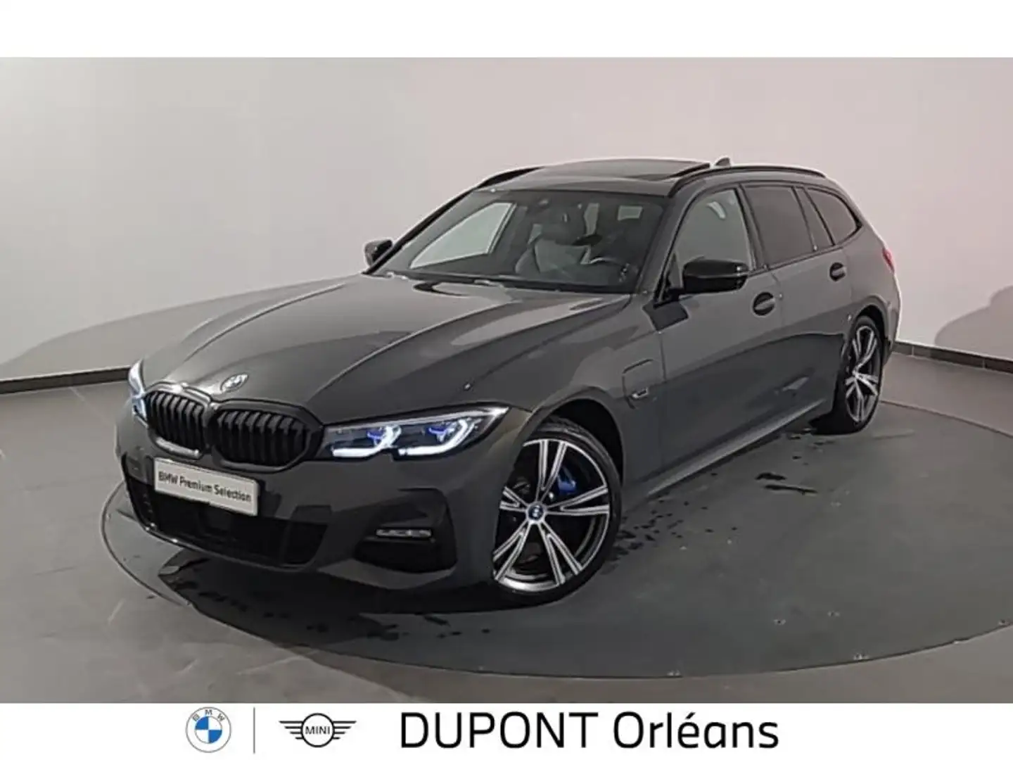 BMW 330 330eA 292ch M Sport Gris - 1