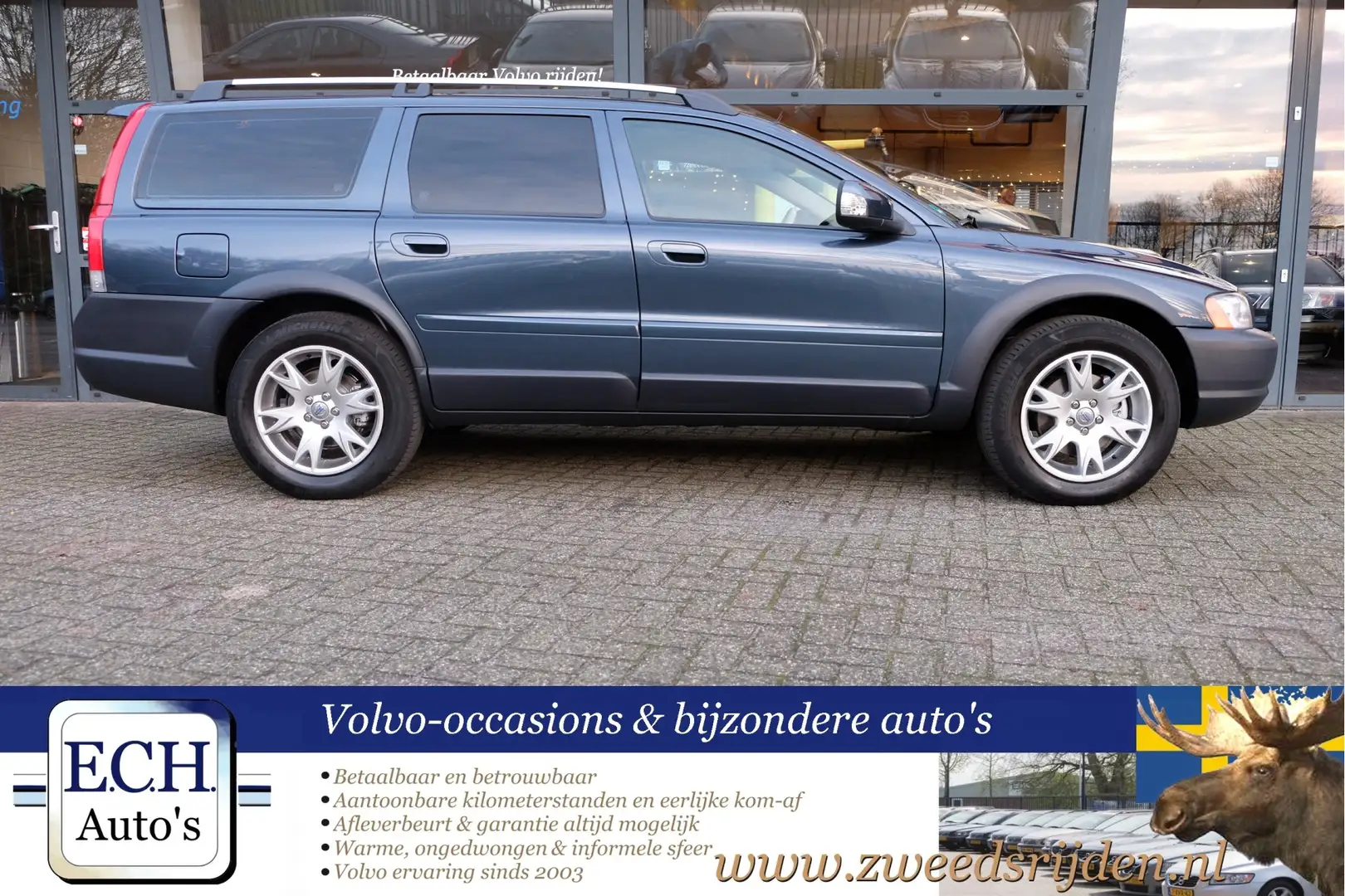 Volvo XC70 2.5T 210pk AWD Aut. Summum, Leer, Trekhaak Bleu - 2