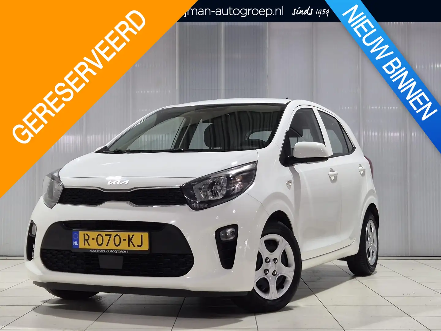 Kia Picanto 1.0 DPi ComfortLine Cruise Control, Airco, Bluetoo Wit - 1