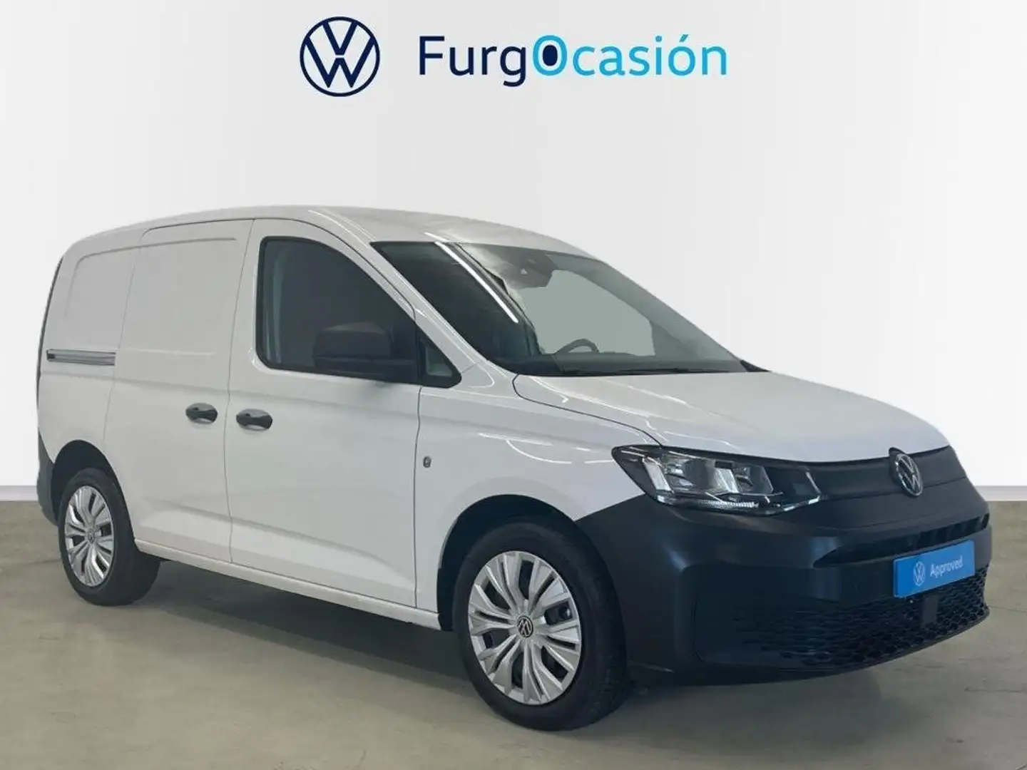 Volkswagen Caddy Cargo Furgón 1.5TSI Hybrid DSG 110kW Blanco - 1