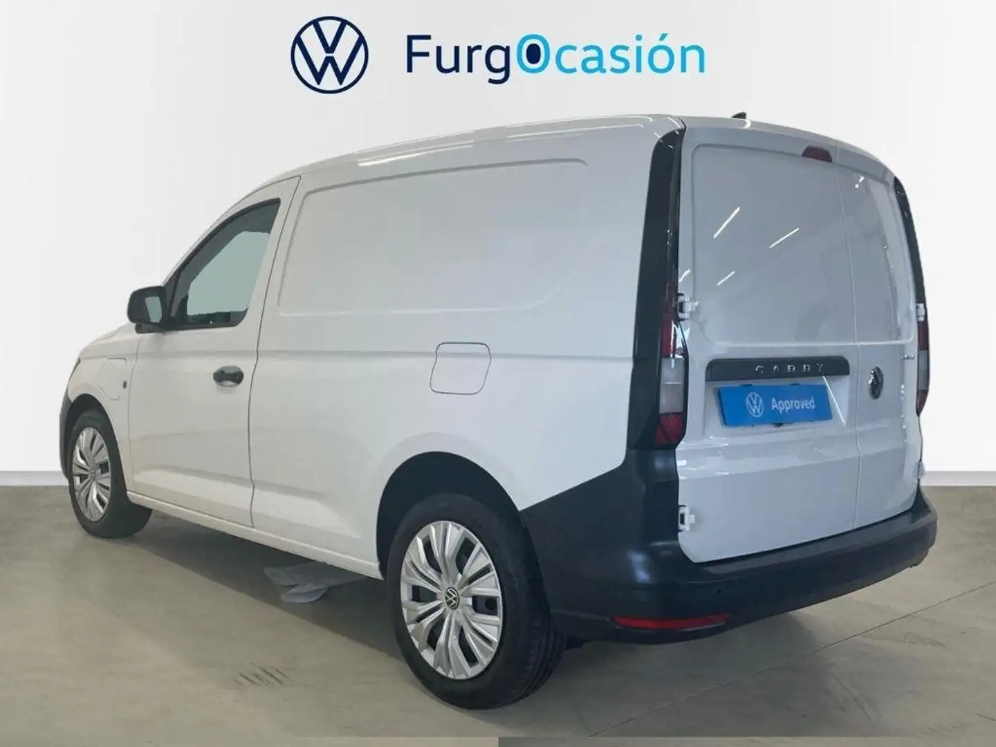 Volkswagen Caddy Cargo Furgón 1.5TSI Hybrid DSG 110kW Blanco - 2