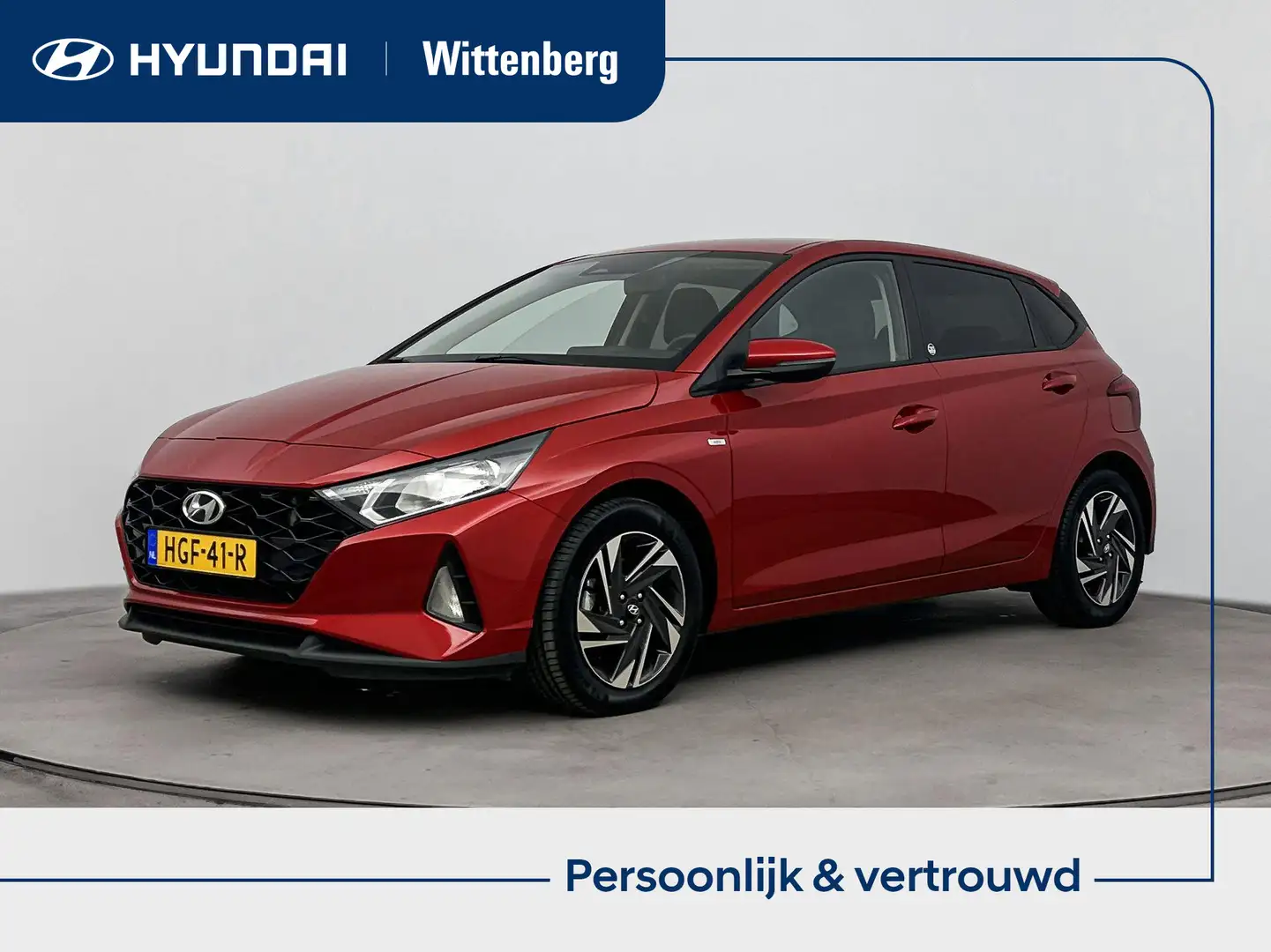 Hyundai i20 1.0 T-GDI Comfort Aut. | Stuur + stoelverwarming | Rood - 1