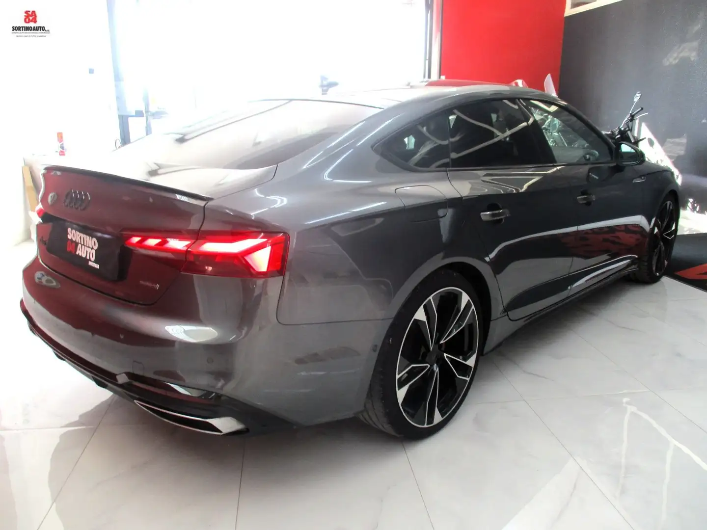 Audi A5 ASPB 40 tdi S-LINE Ed.QUATTRO. 190cv s-tronic FULL Grigio - 2