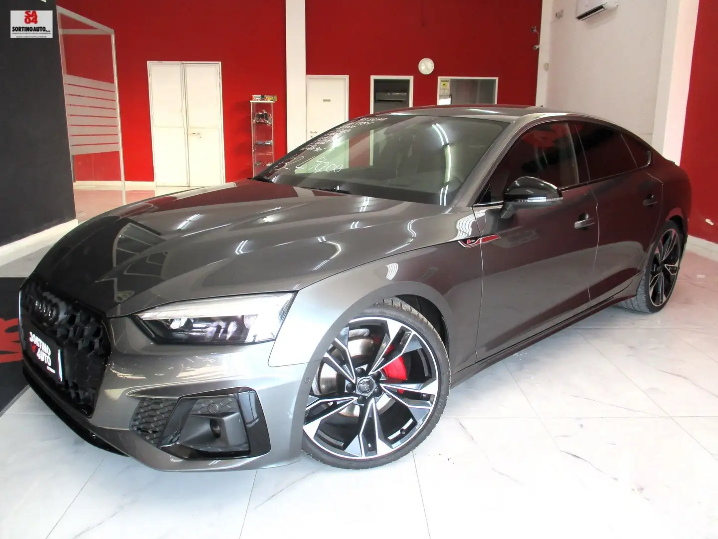 Audi A5 ASPB 40 tdi S-LINE Ed.QUATTRO. 190cv s-tronic FULL Grigio - 1