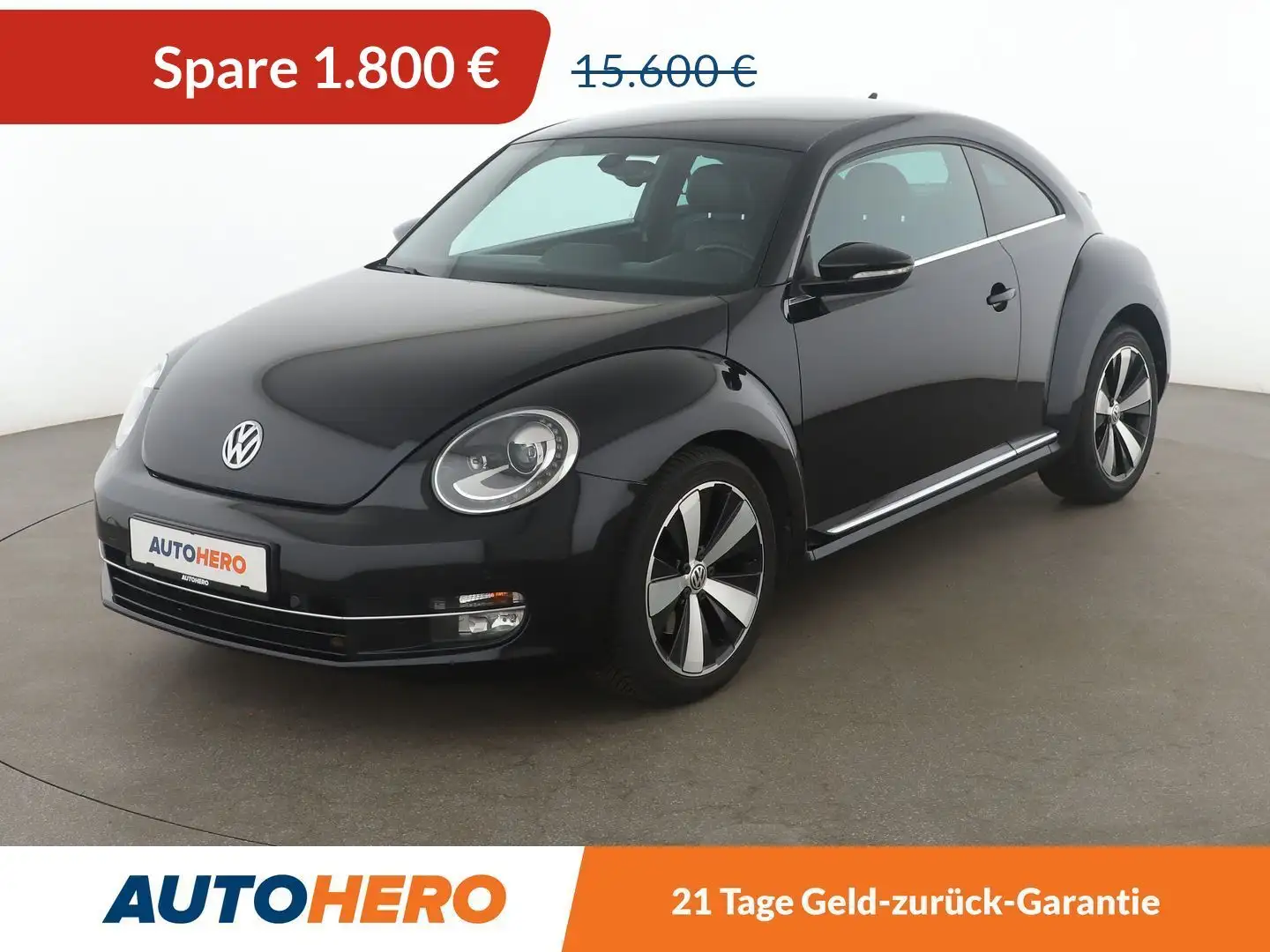 Volkswagen Beetle 1.4 TSI Sport*NAVI*XENON*TEMPO*PDC* Schwarz - 1