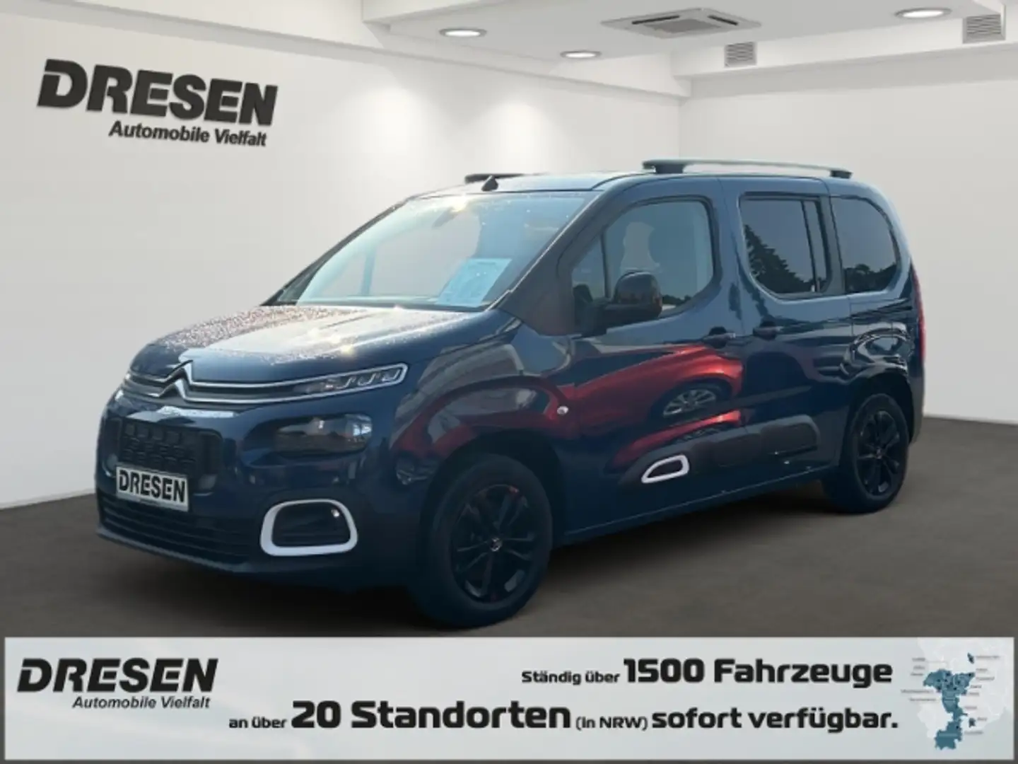 Citroen Berlingo 1.5 BlueHDi Feel Pack M AHK Navi Digitales Cockpit Blau - 1