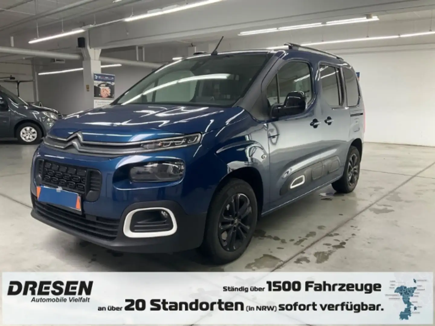 Citroen Berlingo 1.5 BlueHDi Feel Pack M AHK Navi Digitales Cockpit Blau - 1