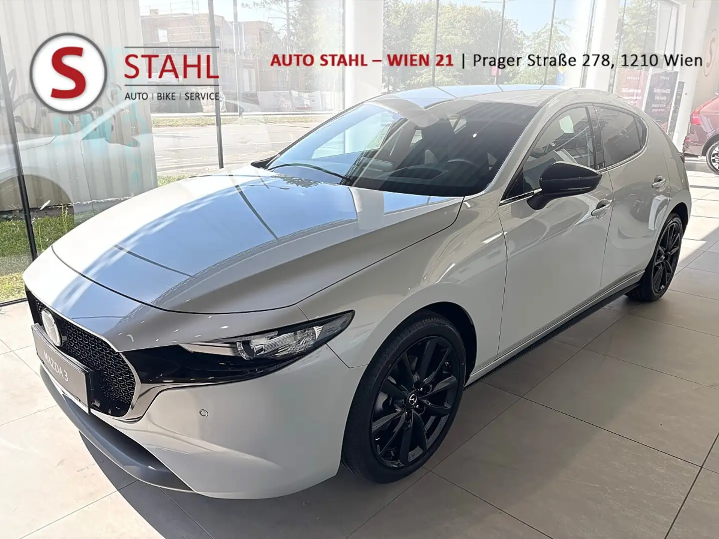 Mazda 3 Mazda3 e-Skyactiv-G140 Homura Aut. | AUTO STAHL... Beige - 1