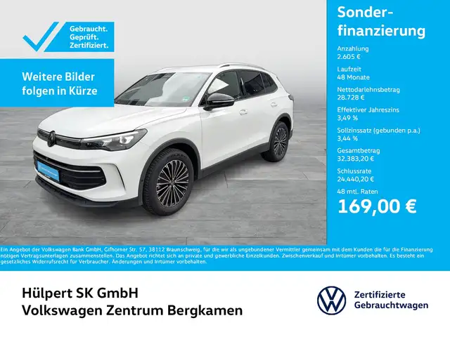 2025 Volkswagen Tiguan in White for sale