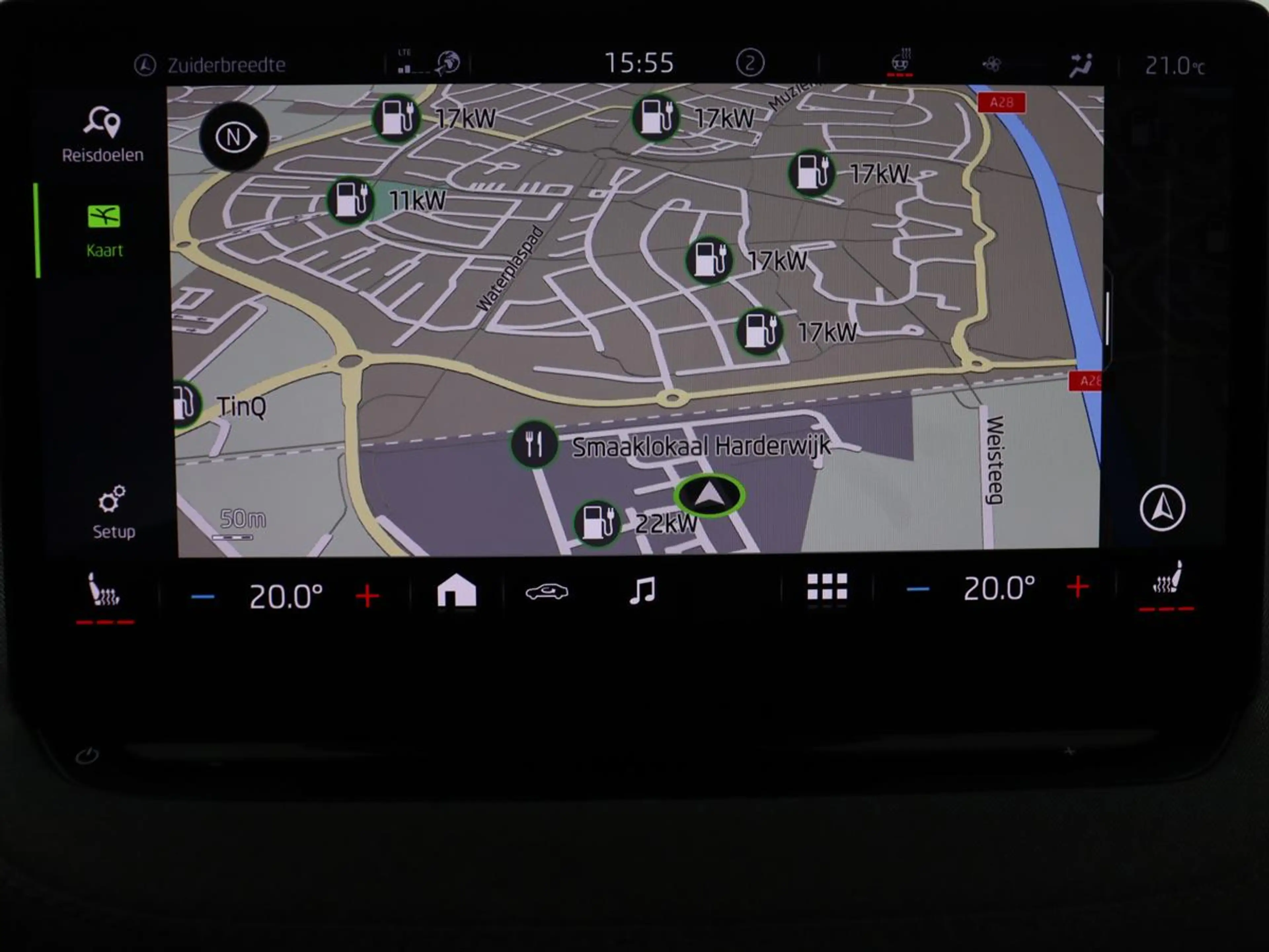 Skoda Enyaq iV 80 | SOH 92,1% | Memory | Half leder | Stuur/st — photo 16