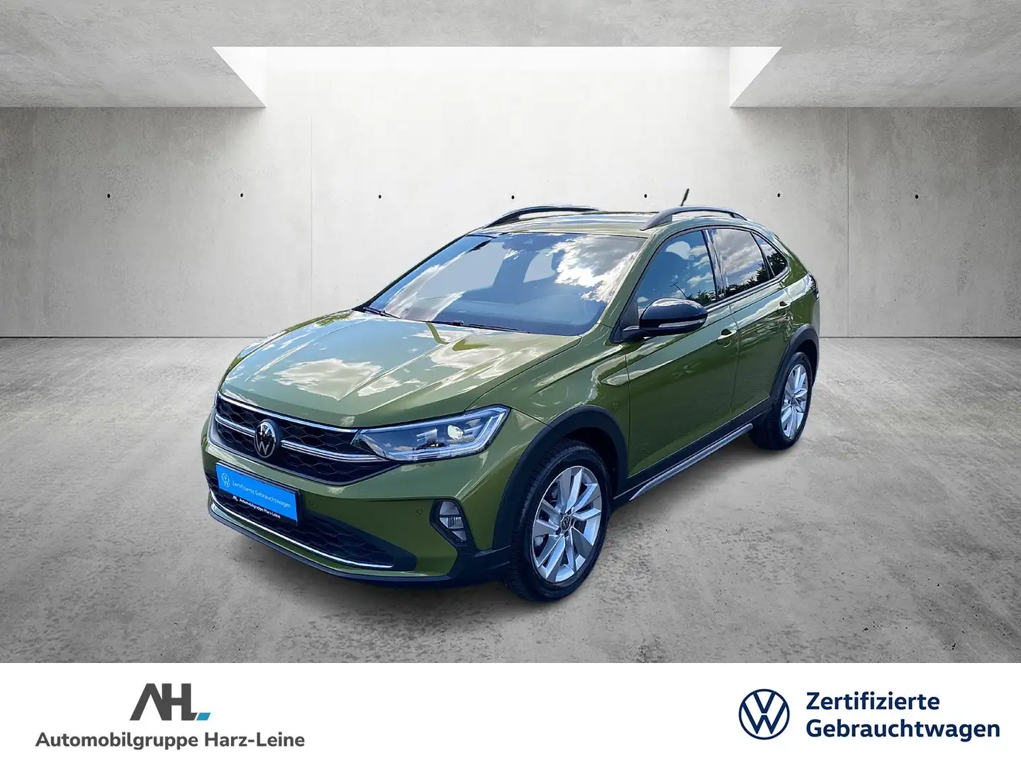 Volkswagen Taigo 1.5 TSI Move DSG Matrix Navi ACC PDC SHZ Grün - 1