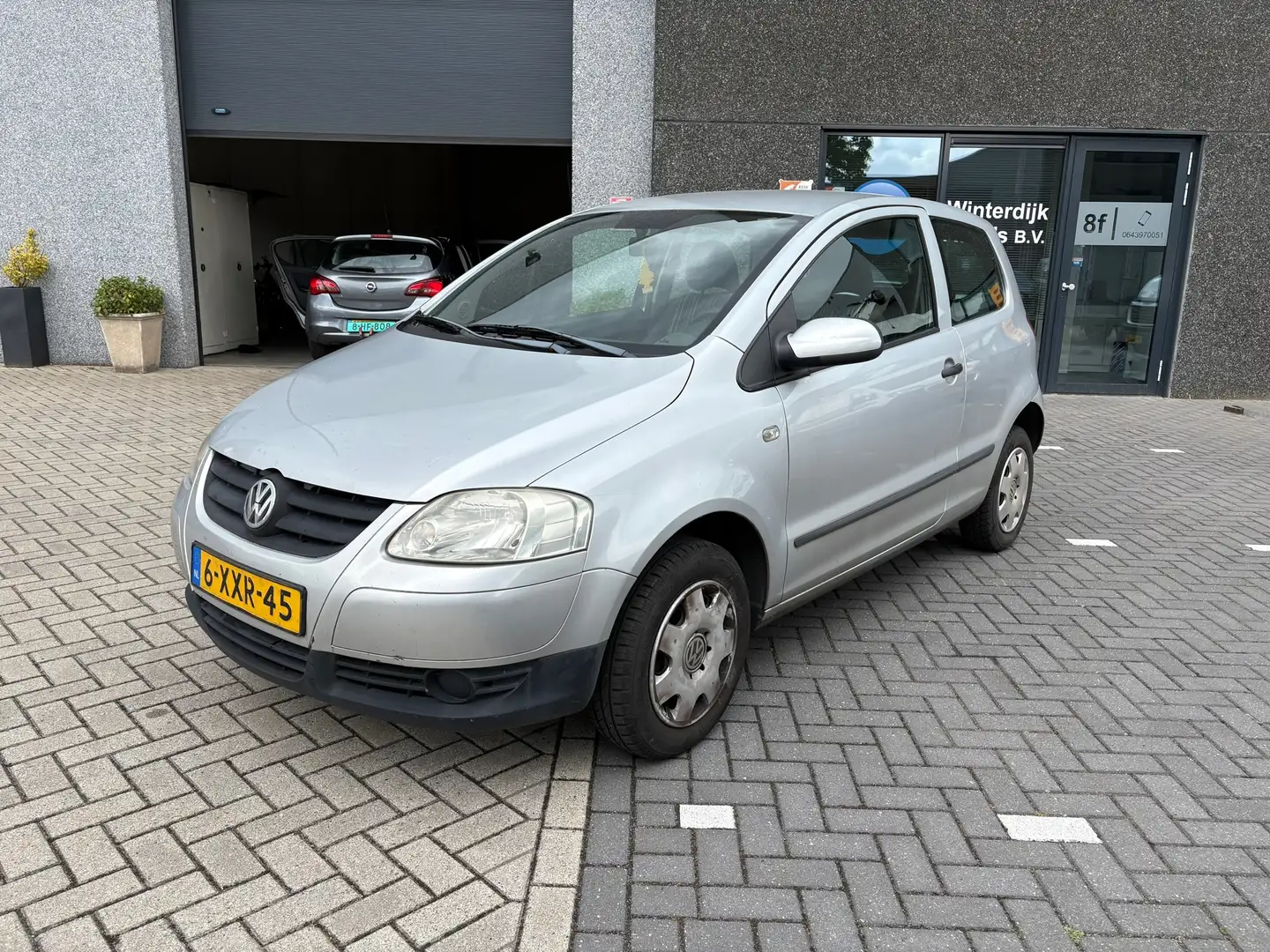 Volkswagen Fox 1.4 Optive Apk Afkeur / Schadeauto kras motorkap / Šedá - 2