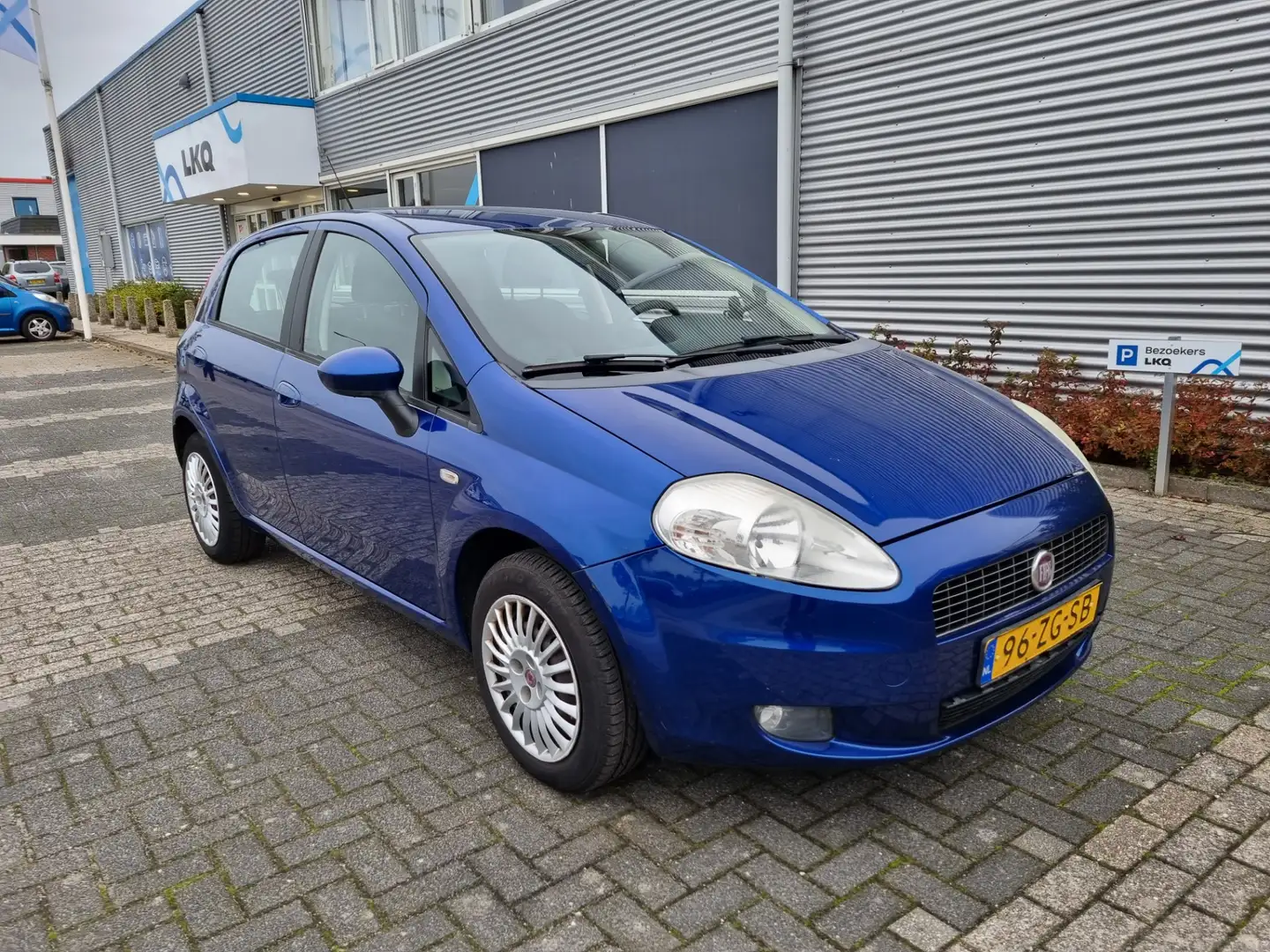 Fiat Grande Punto 1.4 Dynamic 5-Drs Airco! Bj: 2008 NAP! plava - 2