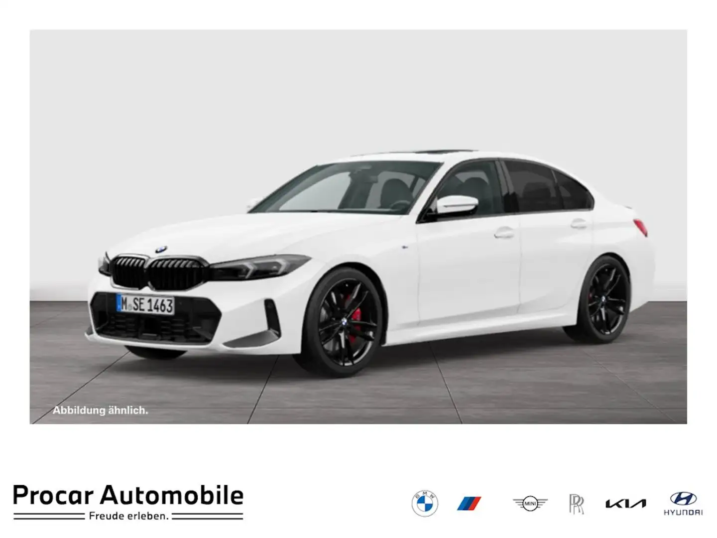 BMW 330 i M Sport ACC RFK NAVI LED Sound Syst. DAB Weiß - 1