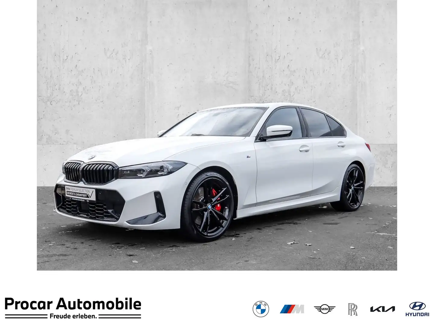 BMW 330 i M Sport ACC RFK NAVI LED Sound Syst. DAB Weiß - 1