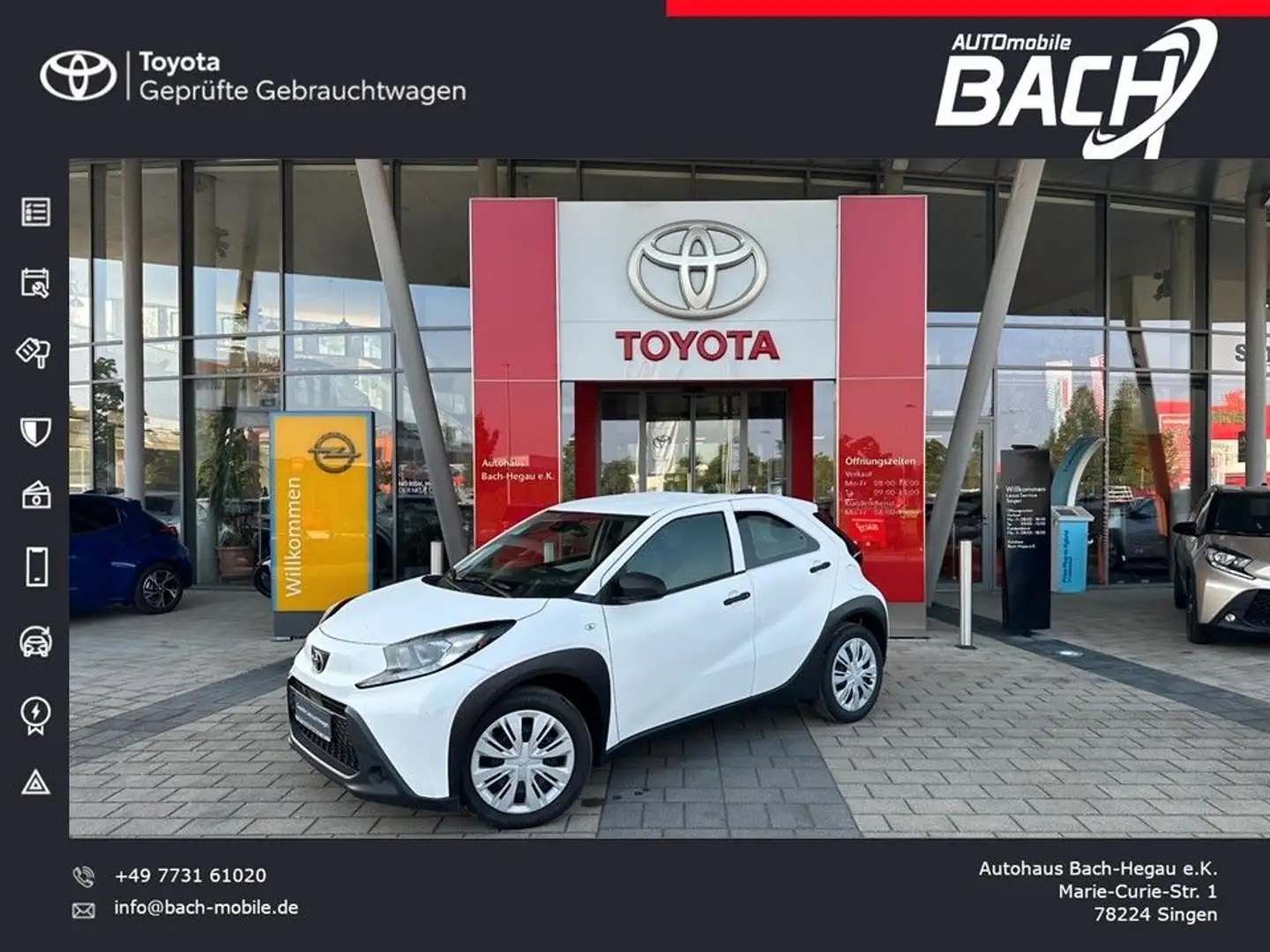 Toyota Aygo X 1,0l Basis ***bis zu 15 Jahre Garantie*** Weiß - 1