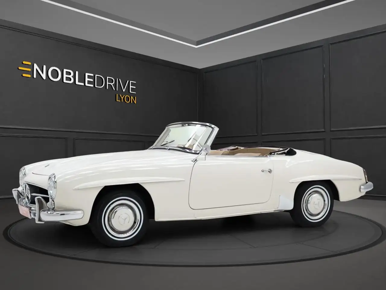 Mercedes-Benz 190 SL + HARDTOP 1958 - ETAT EXCEPTIONNEL - RESTAUREE - BVM 105cv, foto 1