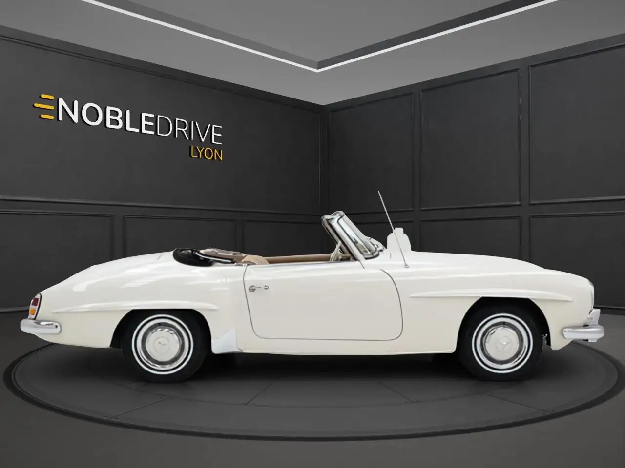 Mercedes-Benz 190 SL + HARDTOP 1958 - ETAT EXCEPTIONNEL - RESTAUREE - BVM 105cv, foto 4