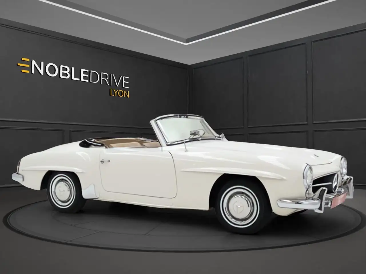 Mercedes-Benz 190 SL + HARDTOP 1958 - ETAT EXCEPTIONNEL - RESTAUREE - BVM 105cv, foto 3