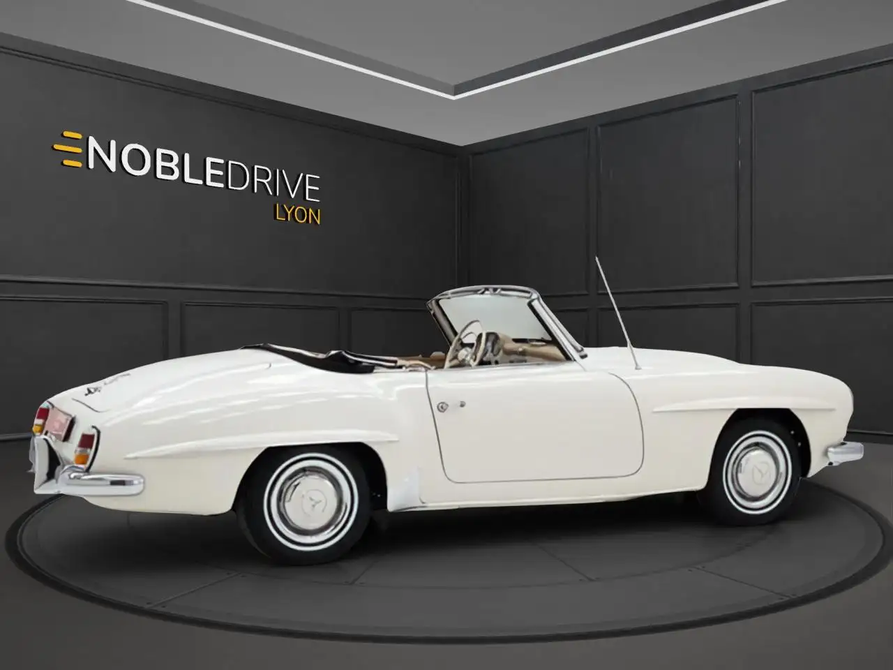 Mercedes-Benz 190 SL + HARDTOP 1958 - ETAT EXCEPTIONNEL - RESTAUREE - BVM 105cv, foto 5