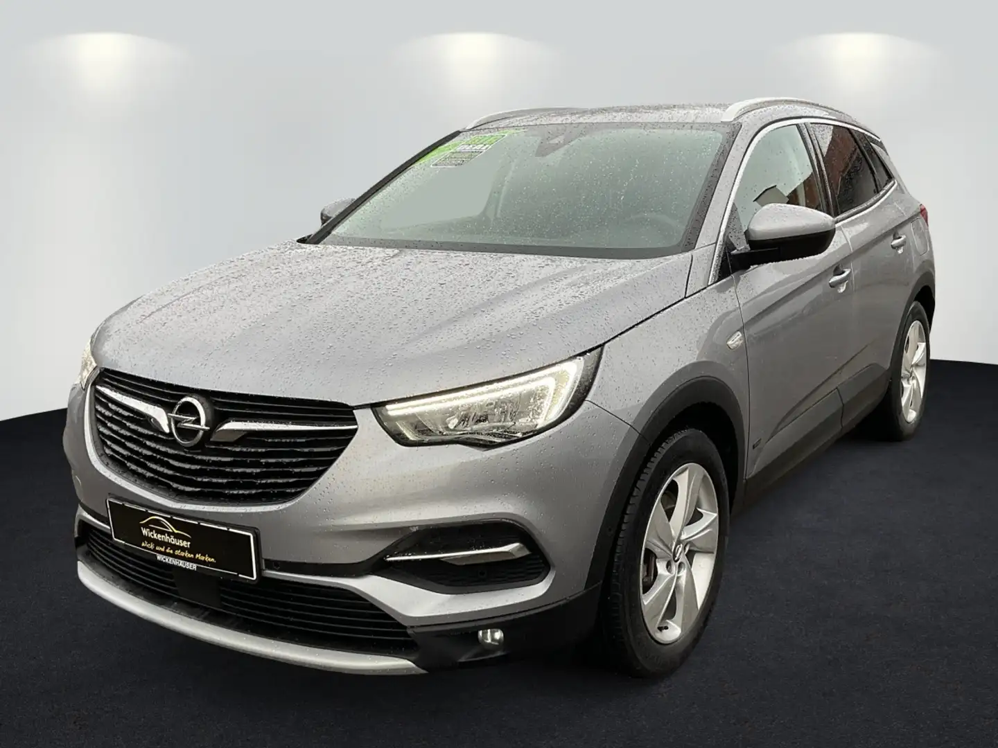 Opel Grandland 1.6 Turbo Hybrid AHK Navi Kamera Silber - 1