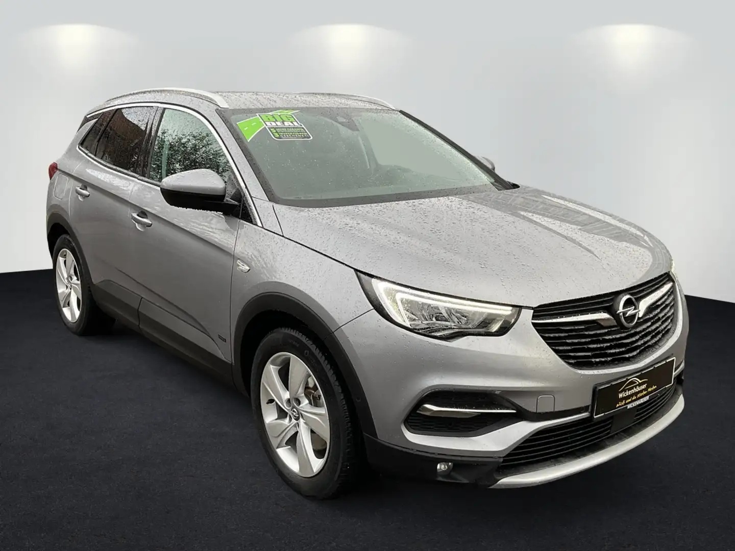 Opel Grandland 1.6 Turbo Hybrid AHK Navi Kamera Silber - 2