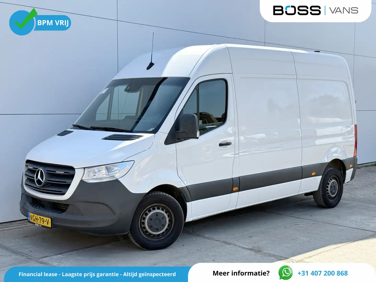 Mercedes-Benz Sprinter 314 2.2 CDI Automaat L2H2 Climate Control Cruise C Blanc - 1