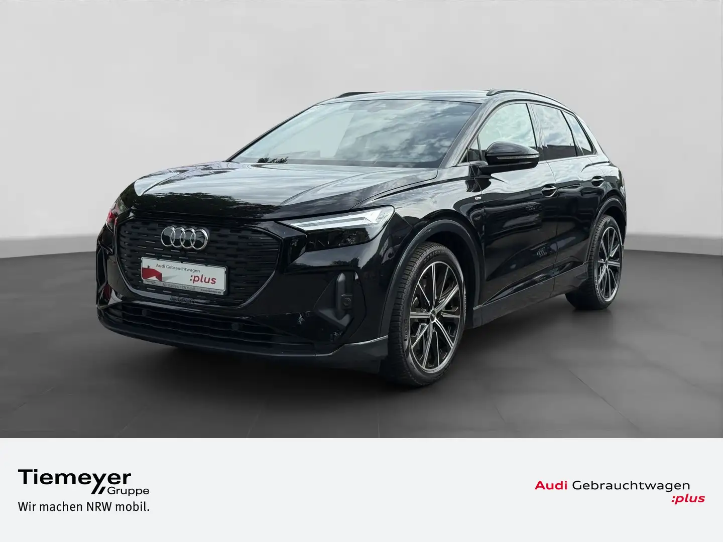 Audi Q4 e-tron 40 2x S LINE LED KAMERA NAVI SONOS Schwarz - 1
