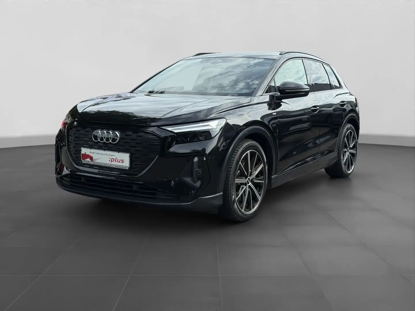 Audi Q4 e-tron 40 2x S LINE LED KAMERA NAVI SONOS Schwarz - 2