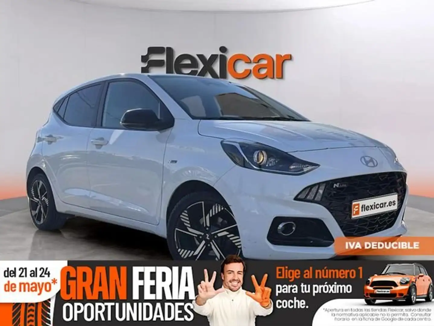 Hyundai i10 1.2 N LINE Blanco - 1